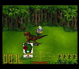 Jurassic Park (Spain) In game screenshot
